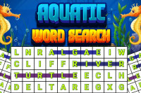 Aquatic Word Search