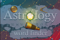 Astrology Word Finder