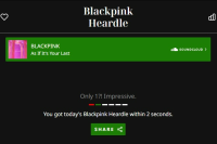 Blackpink Heardle