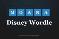Disney Wordle
