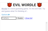 Evil Wurdle