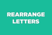 Rearrange Letters