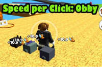 Speed ​​per Click: Obby
