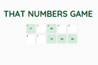That Numbers Game