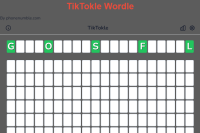 TikTokle Wordle
