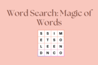 Word Search: Magic of Words