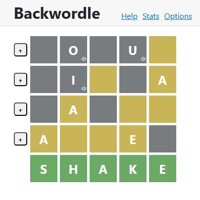 Can you solve Wordle in reverse? Try Backwordle today!