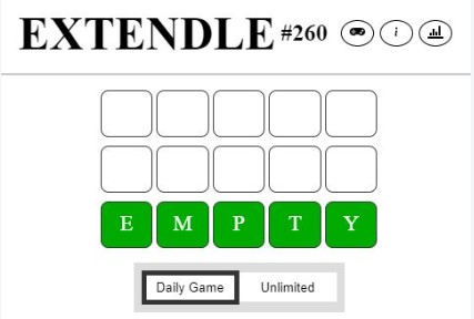 Conquer Extendle today! Are you ready to win?