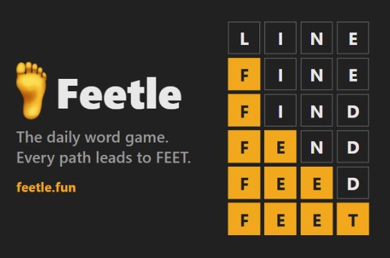 Put your best foot forward and conquer Feetle today!