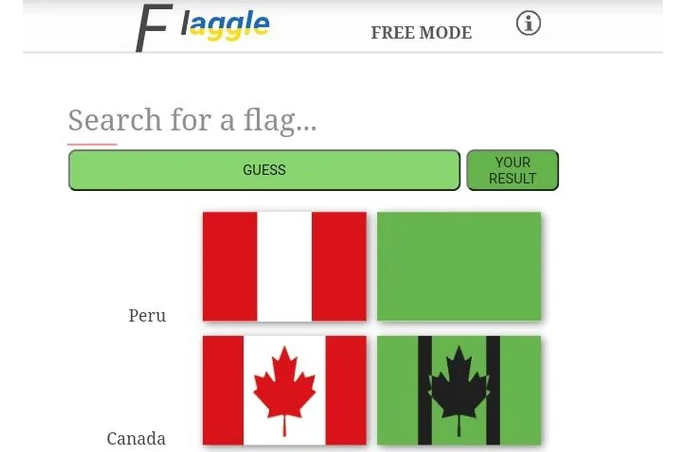 Flagle: guess the flags of the countries in the best Wordle style 