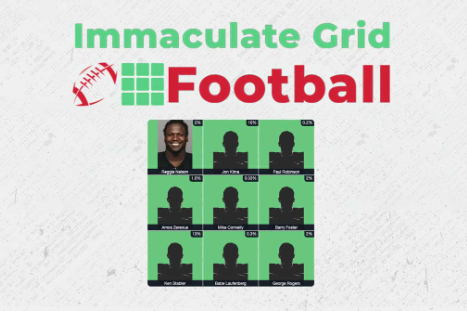 Immaculate Grid NFL Trivia and Crossover Grid [Updated July]