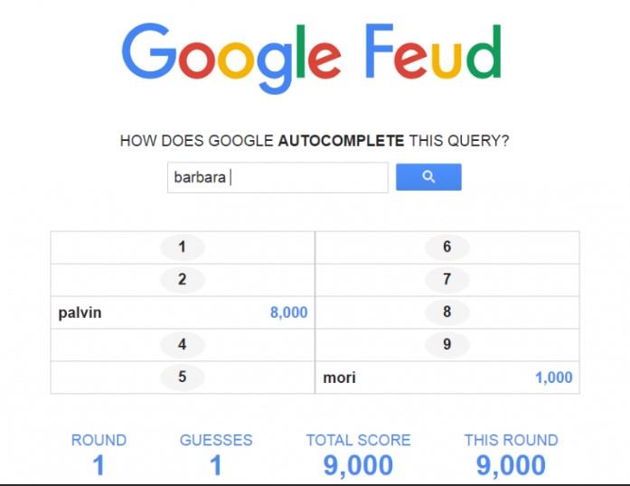 how to play Google Feud