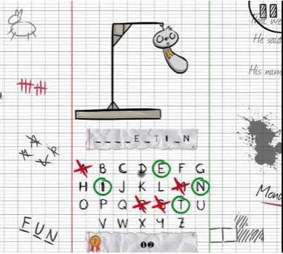 Hangman Game Scrawl