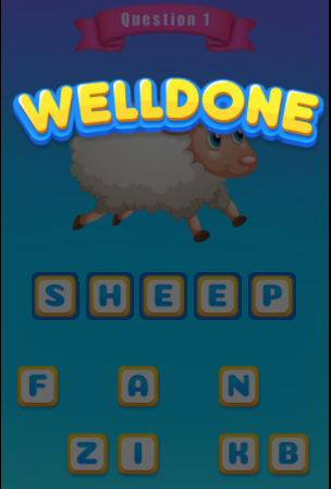 Spell With Fun is a gripping word game. The goal is to produce the longest and most valuable term within the given time. Each letter tile has a point value; the player with the most points at the game's conclusion wins.