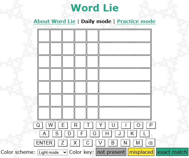 Play Word Lie now! Solve tricky puzzles & win rewards!